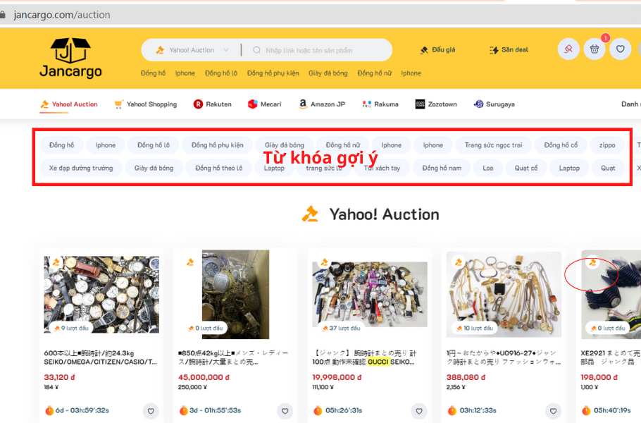 Yahoo Auction là gì?